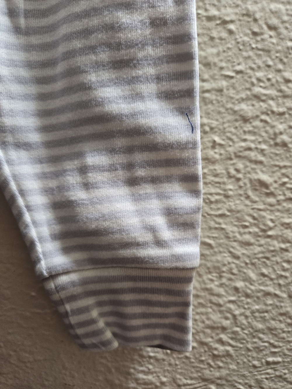 GAP Baby Gray and White Striped Joggers - Picture 3 of 6